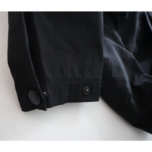 My Anorak 50838SN Women's Sz L Black 2-Way Zip Front Hooded Trails Jacket - Picture 7 of 11